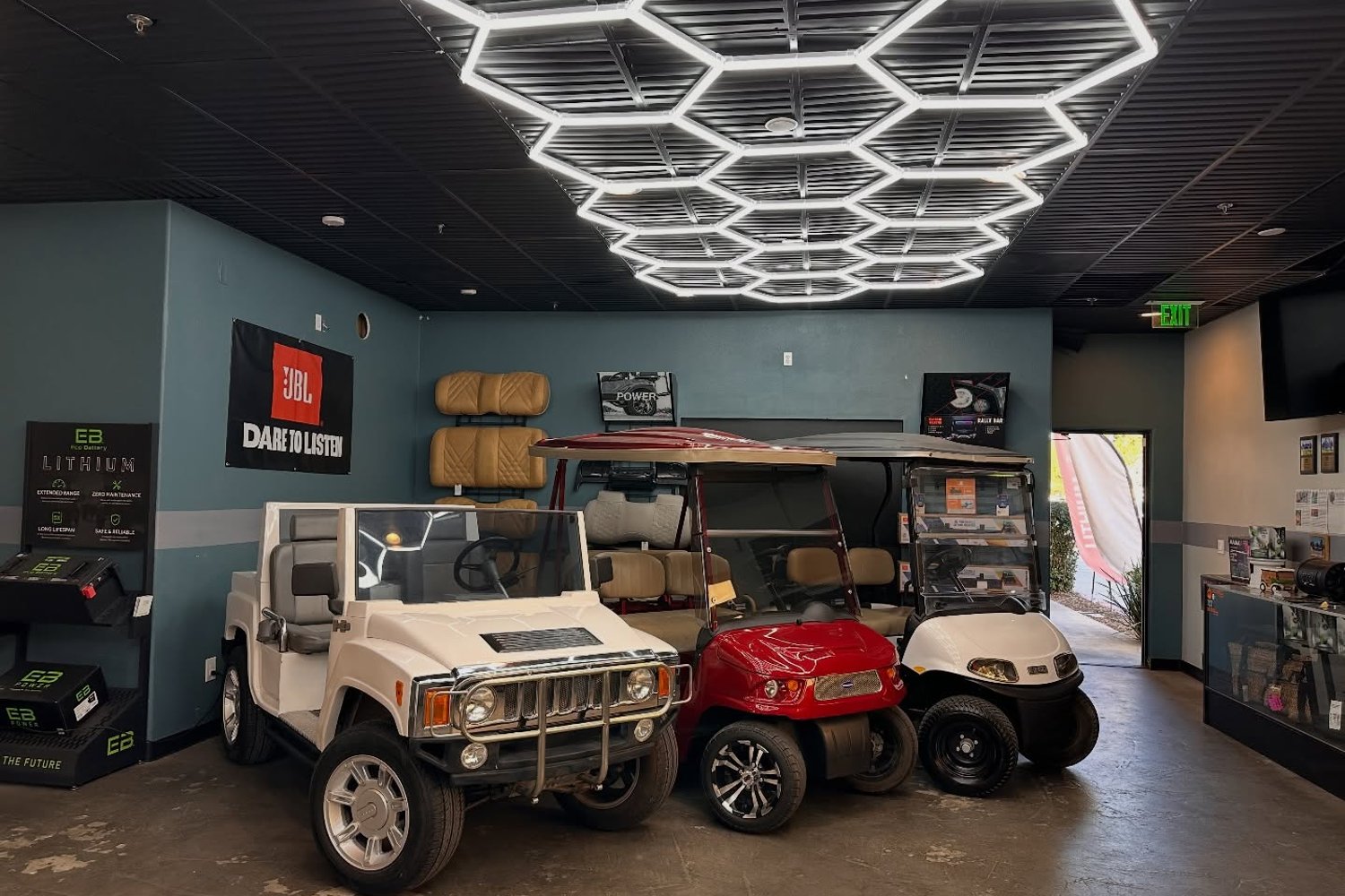 Golf cart parts and accessories